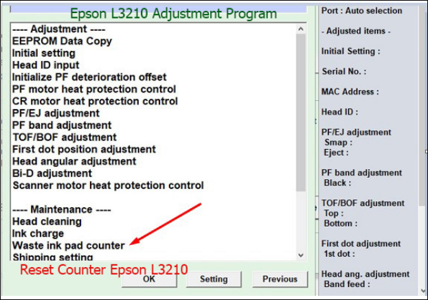 Sửa lỗi máy in epson L3210 báo lỗi 2 đèn đỏ - bị kẹt giấy - in ra giấy trắng - in bị mờ