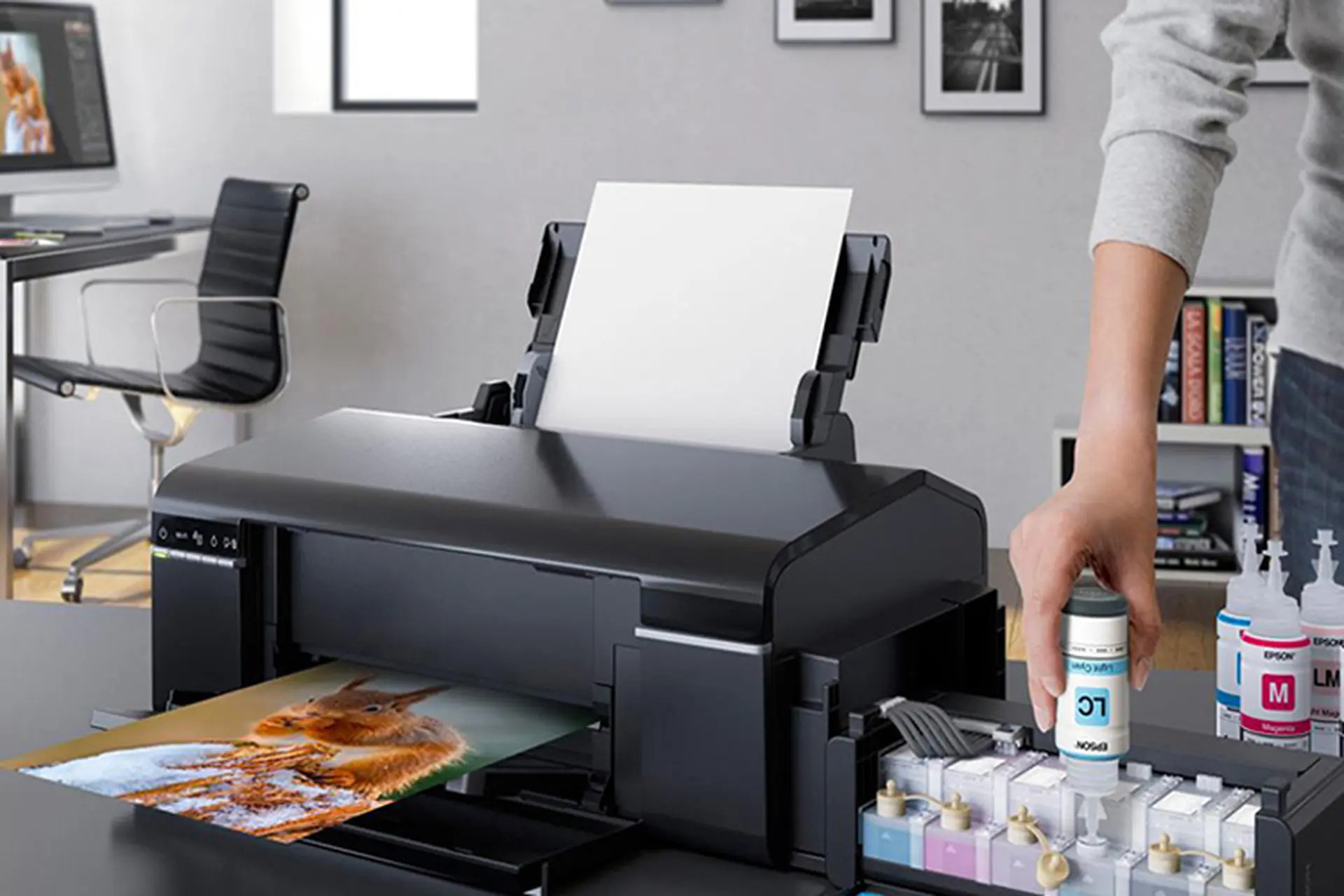 Hiệu suất vượt trội máy in Epson L805