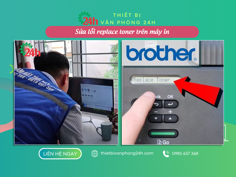 Sửa lỗi replace toner trên máy in Sửa lỗi replace toner trên máy in