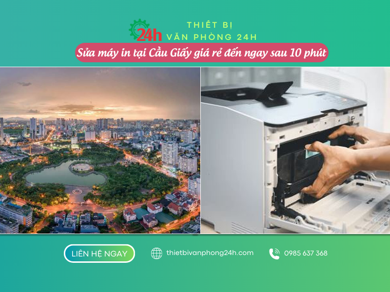 Sửa máy in tại Cầu Giấy giá rẻ 80k đến ngay sau 10 phút Sửa máy in tại Cầu Giấy